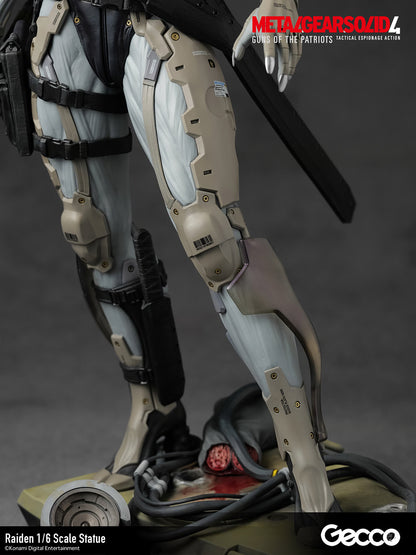 BACK ORDER – 1/6 METAL GEAR SOLID 4 GUNS OF THE PATRIOTS, RAIDEN SCALE STATUE