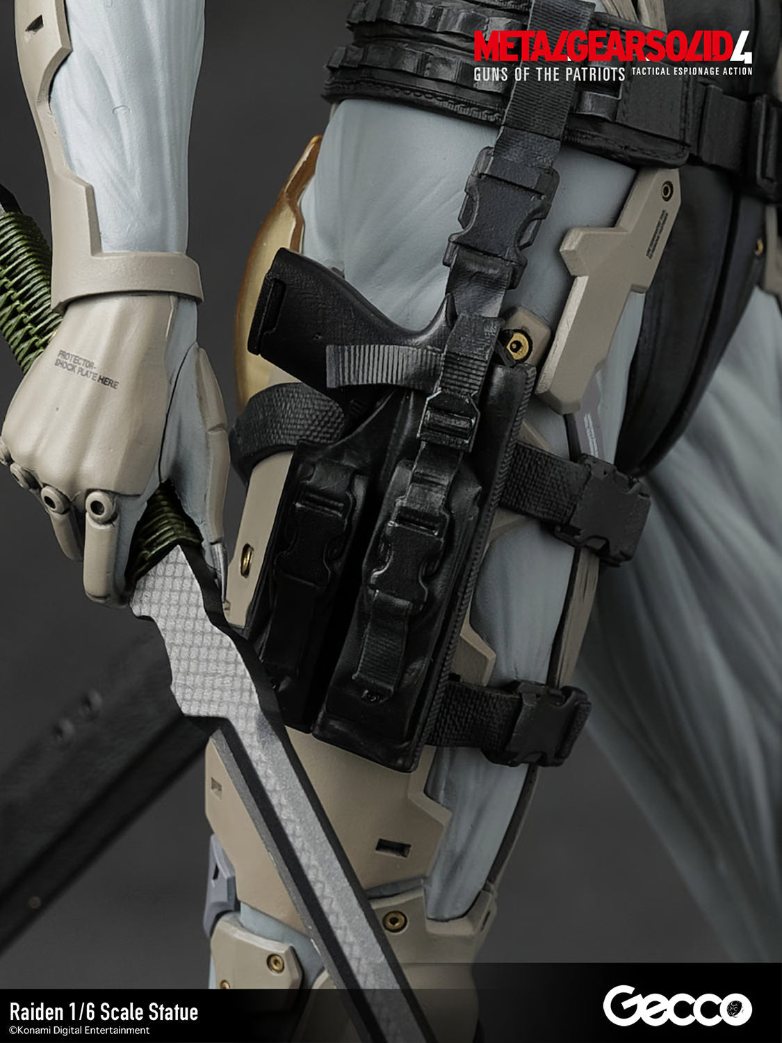 BACK ORDER – 1/6 METAL GEAR SOLID 4 GUNS OF THE PATRIOTS, RAIDEN SCALE STATUE