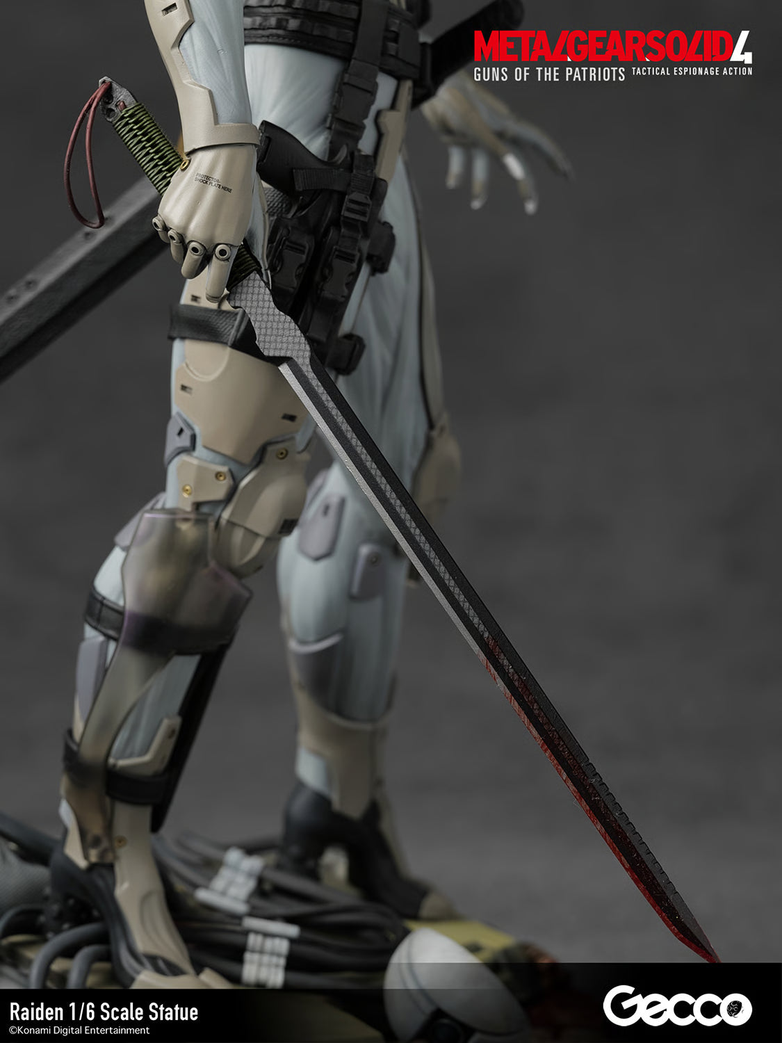 BACK ORDER – 1/6 METAL GEAR SOLID 4 GUNS OF THE PATRIOTS, RAIDEN SCALE STATUE