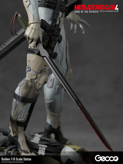 BACK ORDER – 1/6 METAL GEAR SOLID 4 GUNS OF THE PATRIOTS, RAIDEN SCALE STATUE