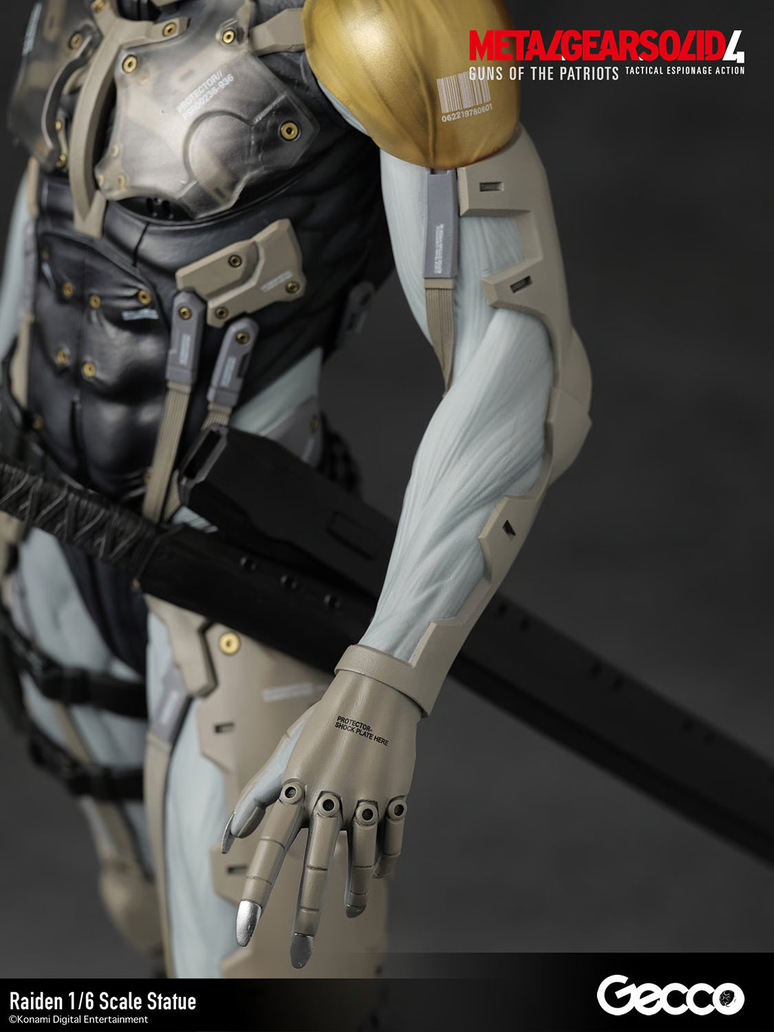 BACK ORDER – 1/6 METAL GEAR SOLID 4 GUNS OF THE PATRIOTS, RAIDEN SCALE STATUE