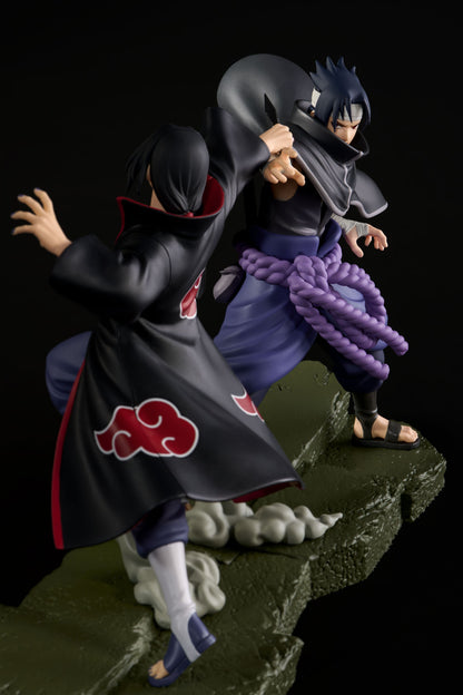 BACK ORDER – NARUTO SHIPPUDEN COMBINATION BATTLE - ITACHI UCHIHA + SASUKE UCHIHA (SET OF 2)