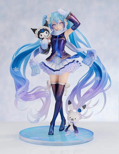 PRE ORDER – 1/7 SNOW MIKU X KUROMI