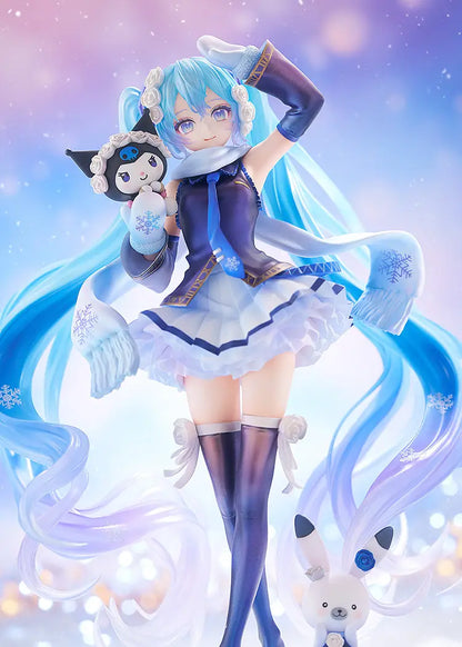PRE ORDER – 1/7 SNOW MIKU X KUROMI