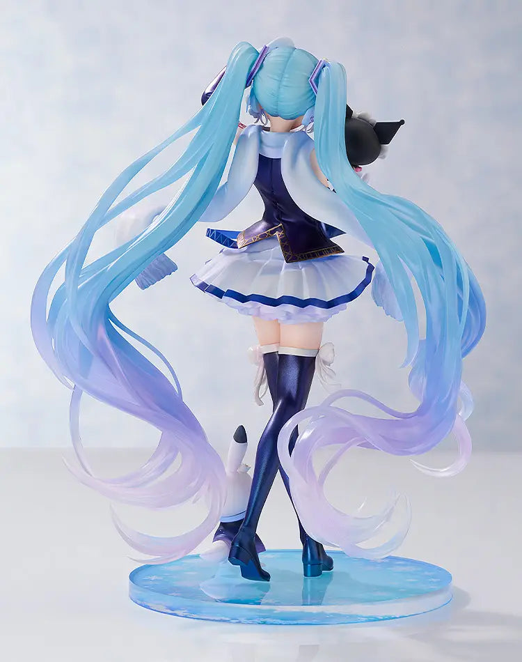 PRE ORDER – 1/7 SNOW MIKU X KUROMI