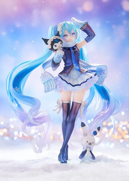 PRE ORDER – 1/7 SNOW MIKU X KUROMI