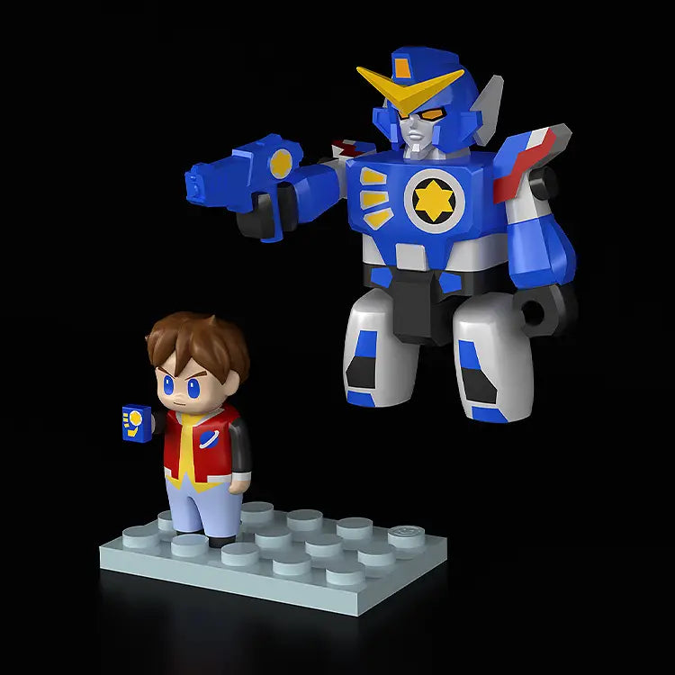 PRE ORDER – BRICKROID THE BRAVE FIGHTER OF LEGEND DA-GARN - DA-GARN & SEIJI TAKASUGI SET