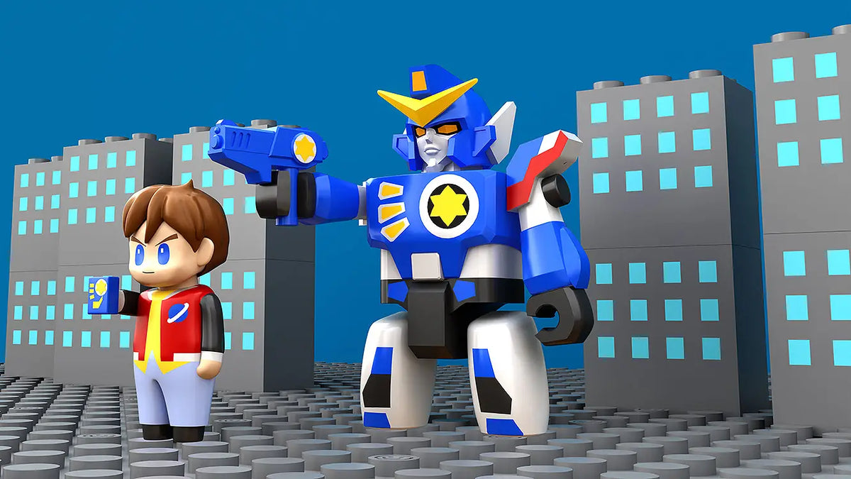PRE ORDER – BRICKROID THE BRAVE FIGHTER OF LEGEND DA-GARN - DA-GARN & SEIJI TAKASUGI SET