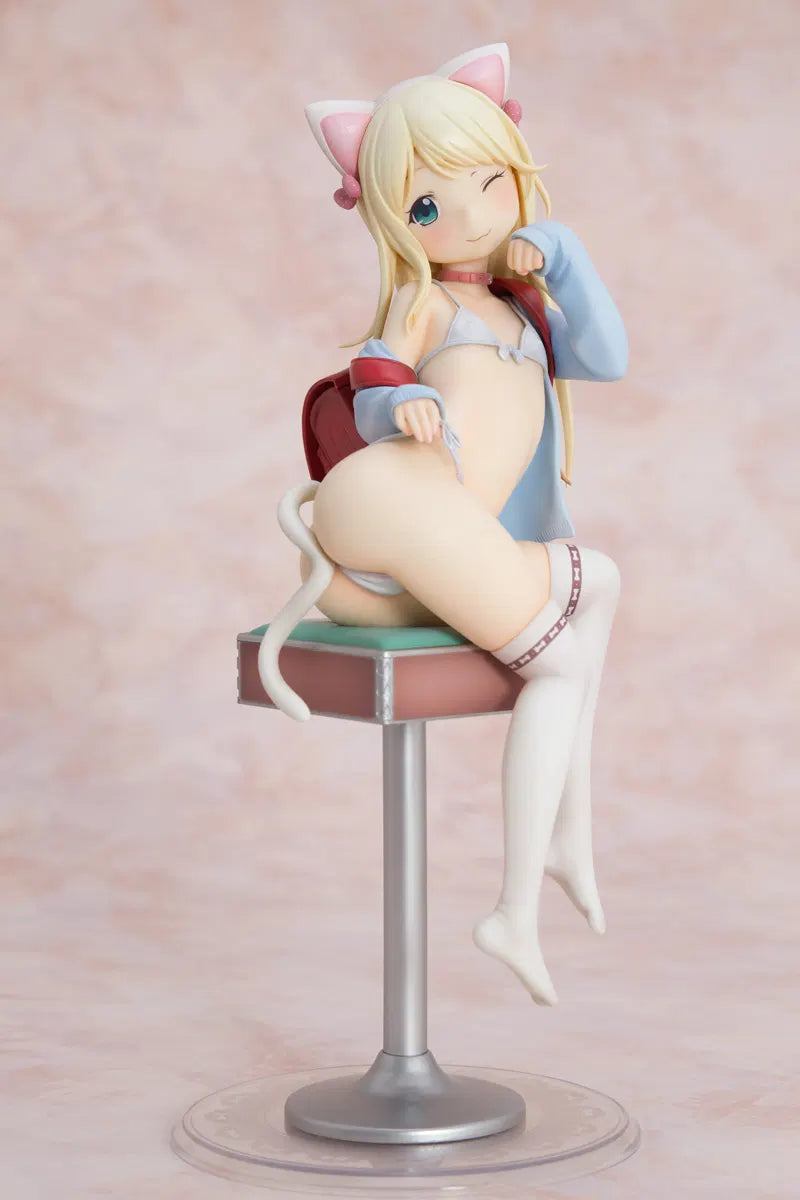 PRE ORDER – [18+] 1/7 HATSUKOI RIBBON - YUU WHITE CAT VER.