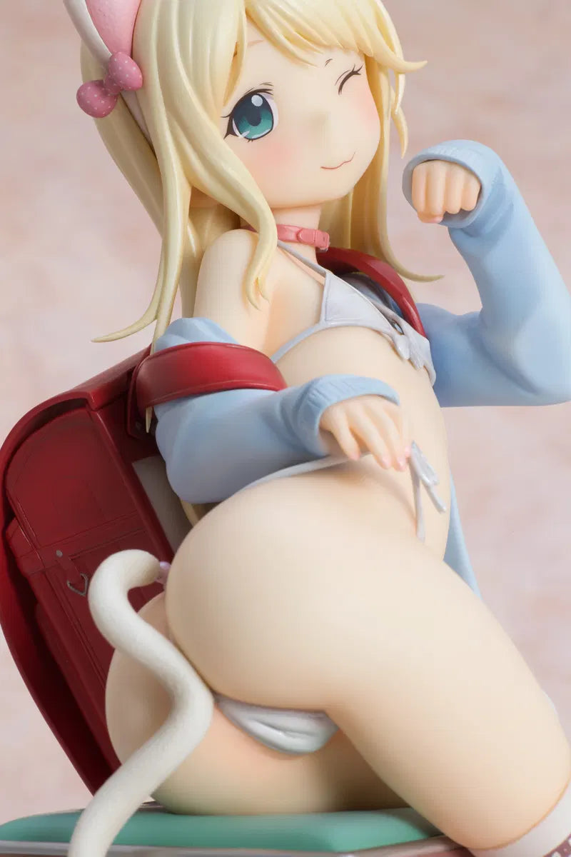 PRE ORDER – [18+] 1/7 HATSUKOI RIBBON - YUU WHITE CAT VER.
