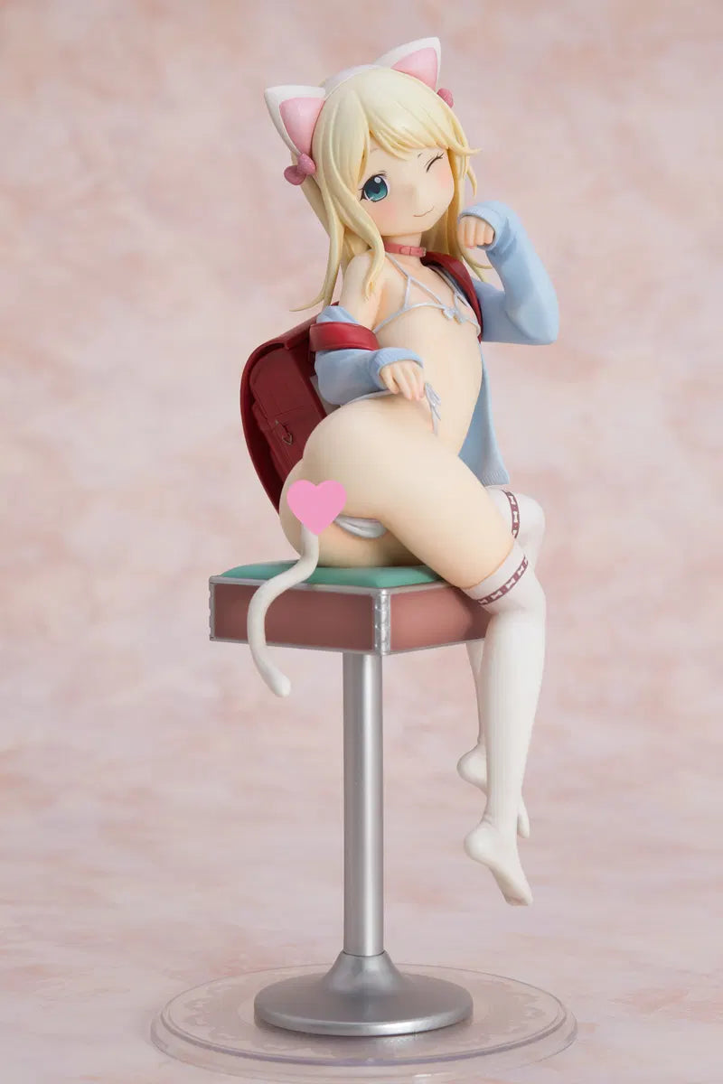 PRE ORDER – [18+] 1/7 HATSUKOI RIBBON - YUU WHITE CAT VER.