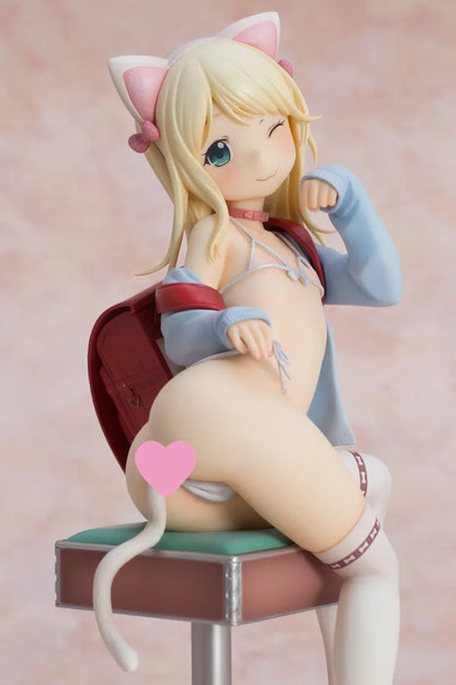 PRE ORDER – [18+] 1/7 HATSUKOI RIBBON - YUU WHITE CAT VER.