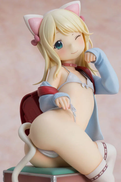 PRE ORDER – [18+] 1/7 HATSUKOI RIBBON - YUU WHITE CAT VER.