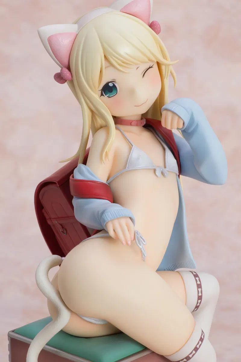 PRE ORDER – [18+] 1/7 HATSUKOI RIBBON - YUU WHITE CAT VER.