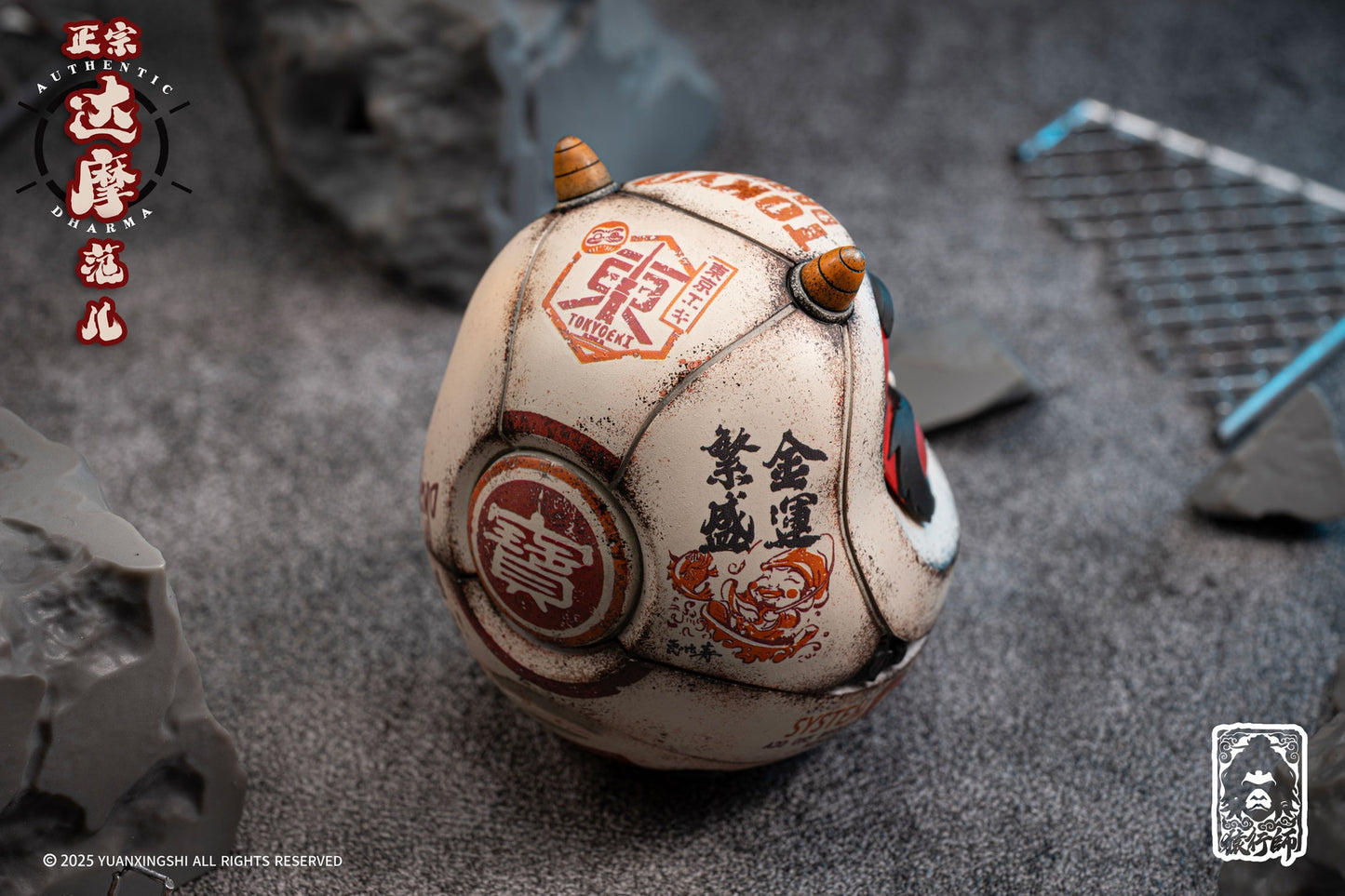 PRE ORDER – YUANXINGSHI STUDIO DM-004 FORTUNE-TURNING DARUMA