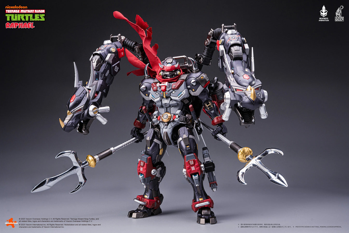 BACK ORDER – HEAT BOYS HB0095 TEENAGE MUTANT NINJA TURTLES RAPHAEL 40TH ANNIVERSARY VER.