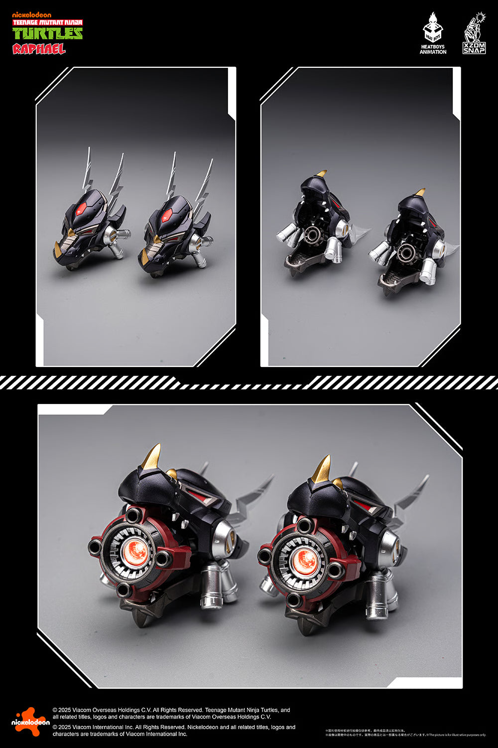 BACK ORDER – HEAT BOYS HB0095 TEENAGE MUTANT NINJA TURTLES RAPHAEL 40TH ANNIVERSARY VER.