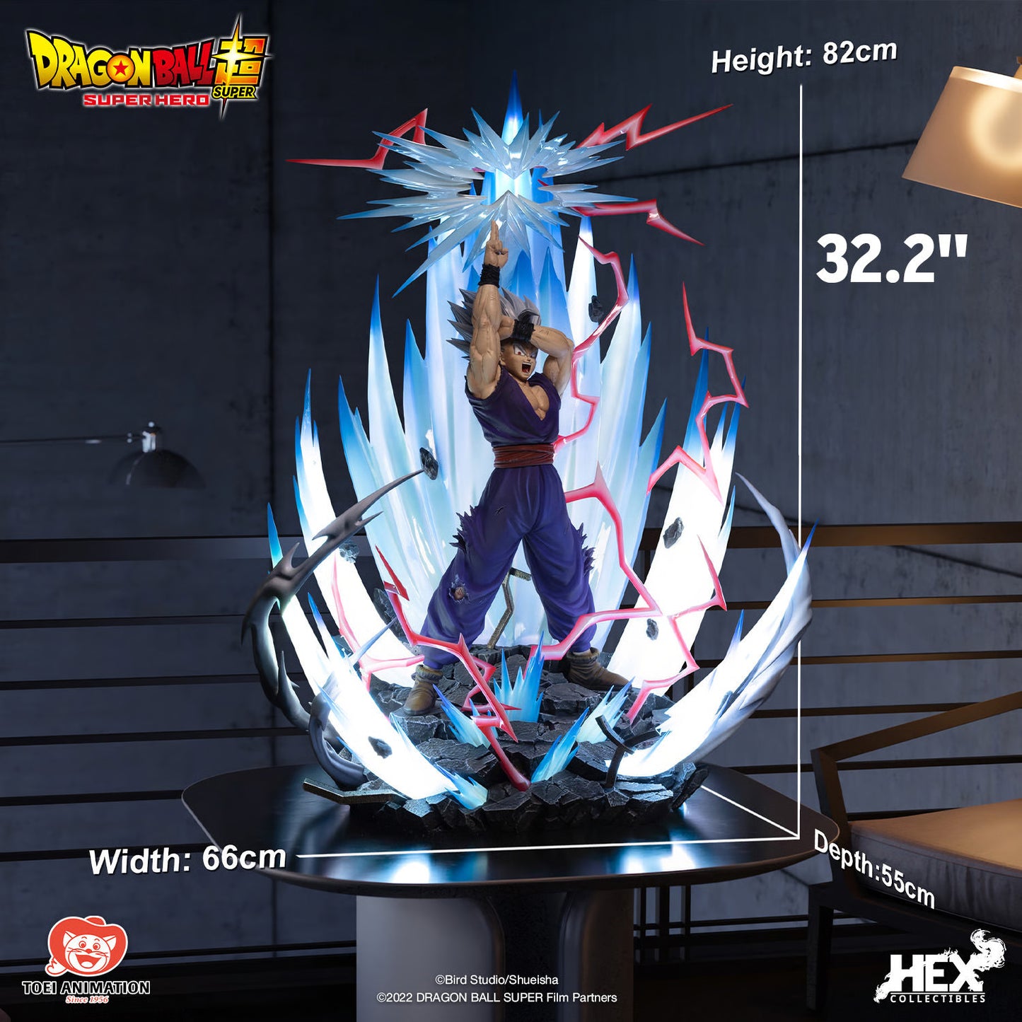 PRE ORDER – 1/4 DRAGON BALL SUPER: SUPER HERO - SON GOHAN BEAST STATUE