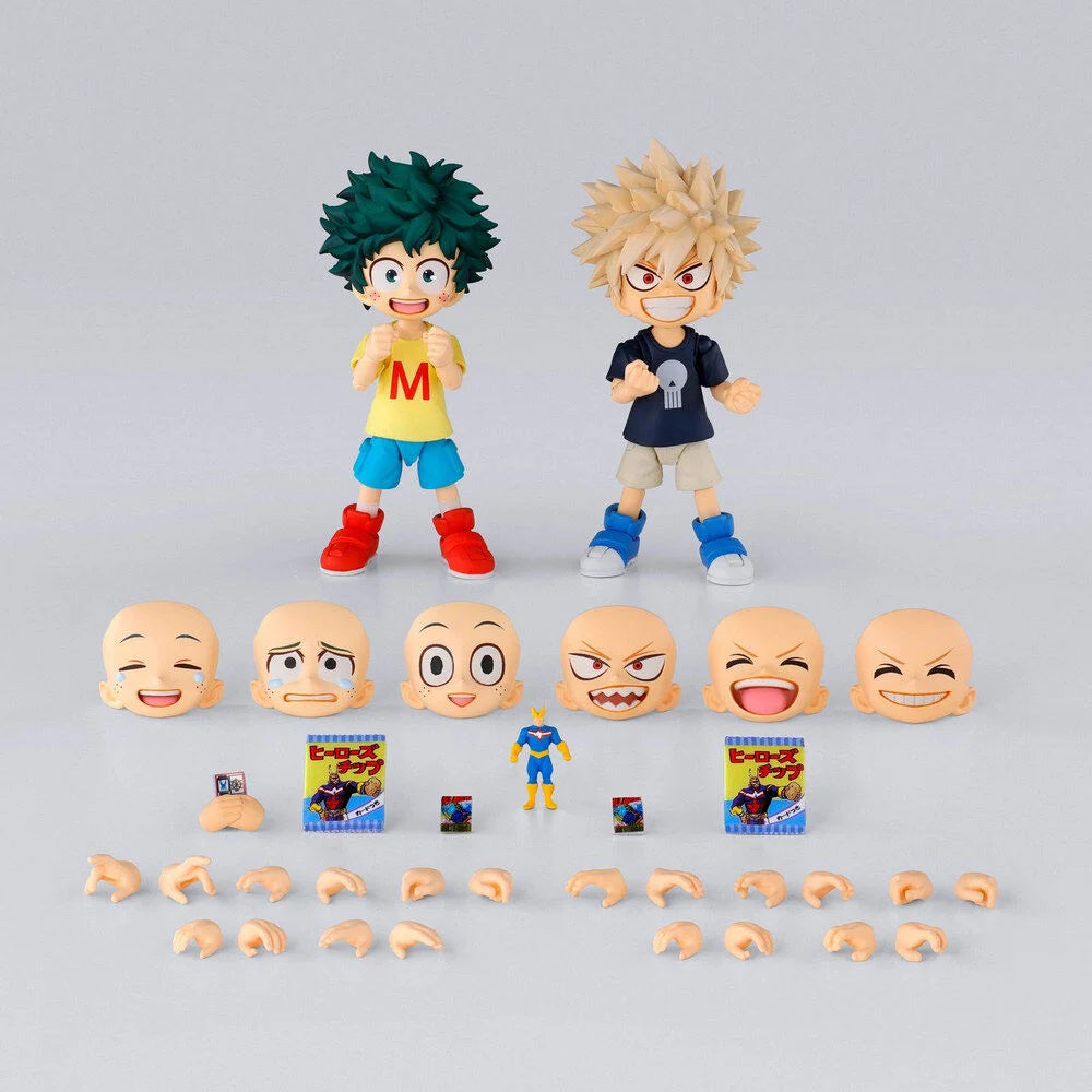 PRE ORDER – S.H.FIGUARTS MY HERO ACADEMIA - IZUKU MIDORIYA＆ KATSUKI BAKUGO - CHILDHOOD SET