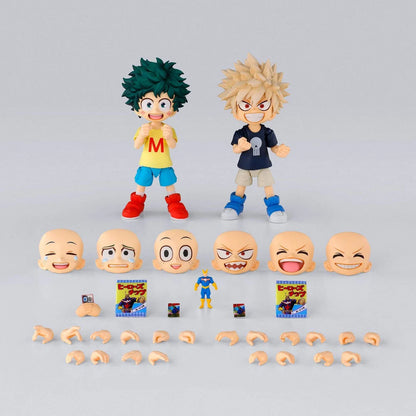 PRE ORDER – S.H.FIGUARTS MY HERO ACADEMIA - IZUKU MIDORIYA＆ KATSUKI BAKUGO - CHILDHOOD SET