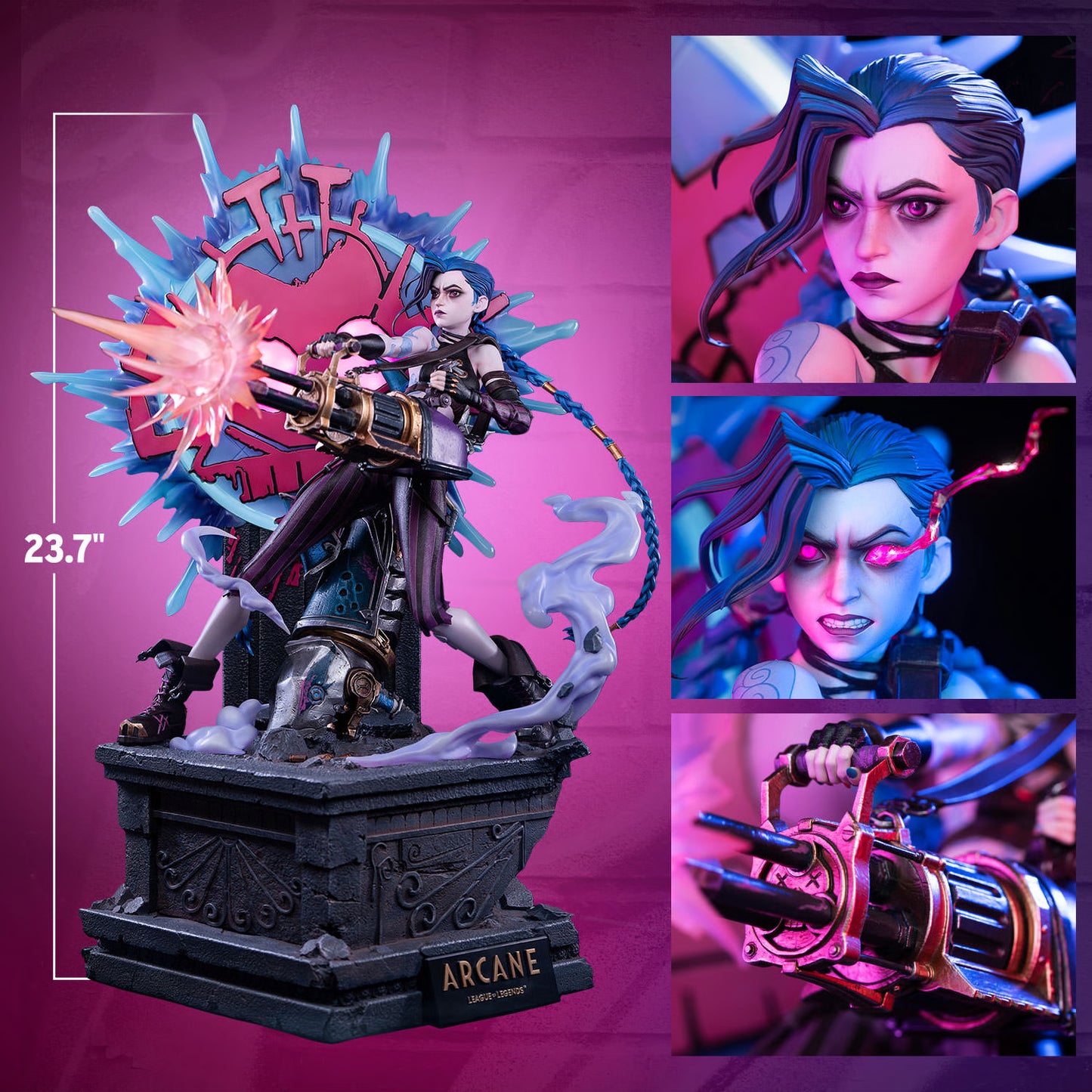 PRE ORDER – 1/4 INFINITY STUDIO X ARCANE SEASON 2 - JINX SCALE