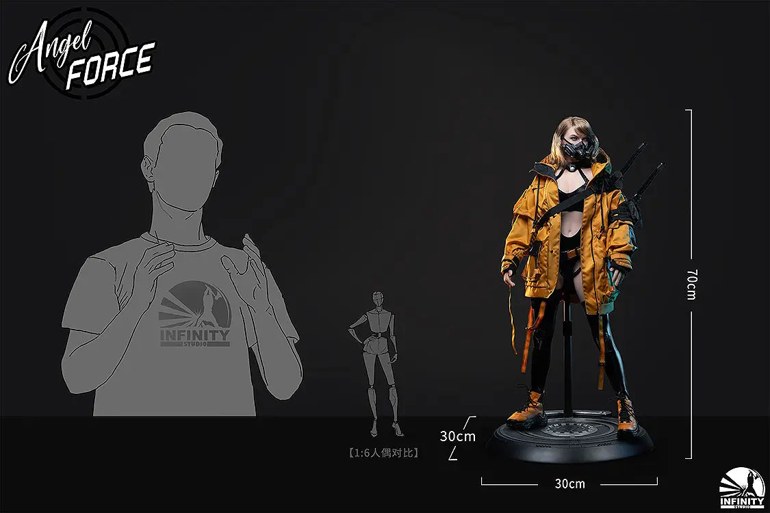 PRE ORDER – 1/3 INFINITY STUDIO ANGEL FORCE - AGENT STING SCALE ARTICULATED SILICONE FIGURE