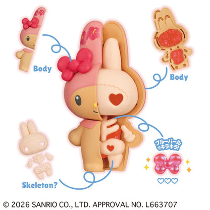 PRE ORDER – KAITAI PUZZLE FANTASY SANRIO CHARACTERS TROPICAL CHERRY MIX (BOX OF 4)