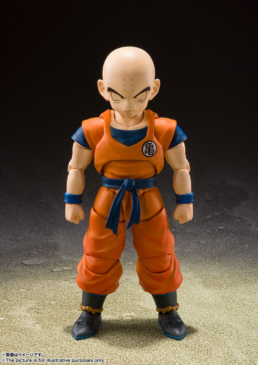 PRE ORDER – S.H.FIGUARTS DRAGON BALL Z - KRILLIN - EARTH'S STRONGEST MAN