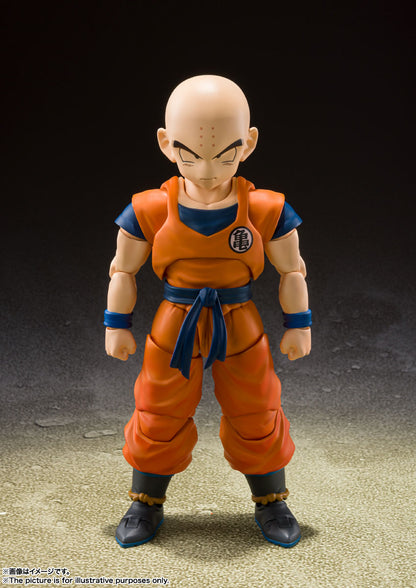 PRE ORDER – S.H.FIGUARTS DRAGON BALL Z - KRILLIN - EARTH'S STRONGEST MAN