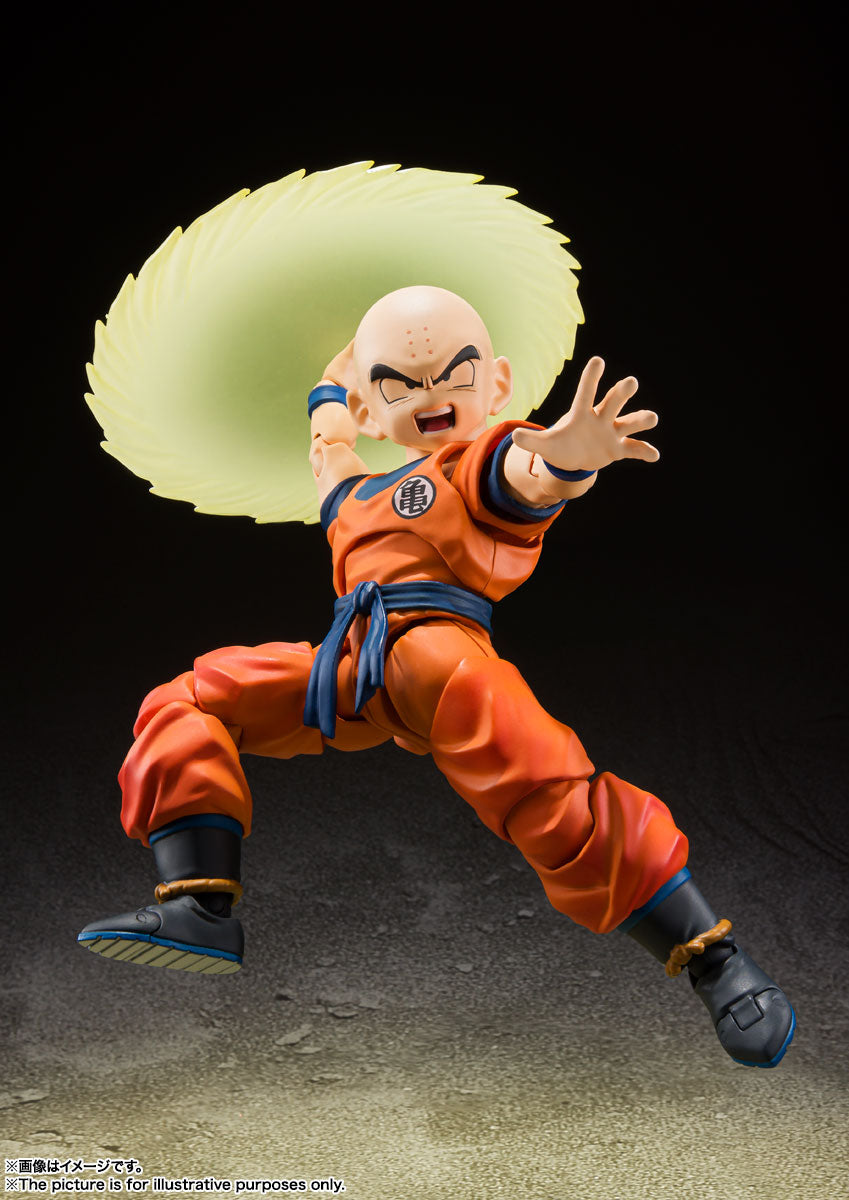 PRE ORDER – S.H.FIGUARTS DRAGON BALL Z - KRILLIN - EARTH'S STRONGEST MAN