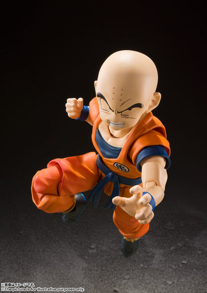 PRE ORDER – S.H.FIGUARTS DRAGON BALL Z - KRILLIN - EARTH'S STRONGEST MAN