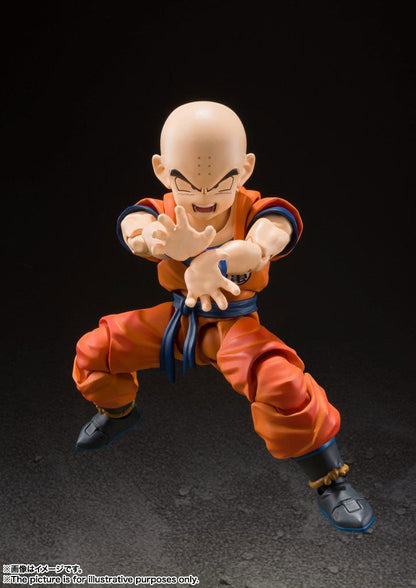 PRE ORDER – S.H.FIGUARTS DRAGON BALL Z - KRILLIN - EARTH'S STRONGEST MAN