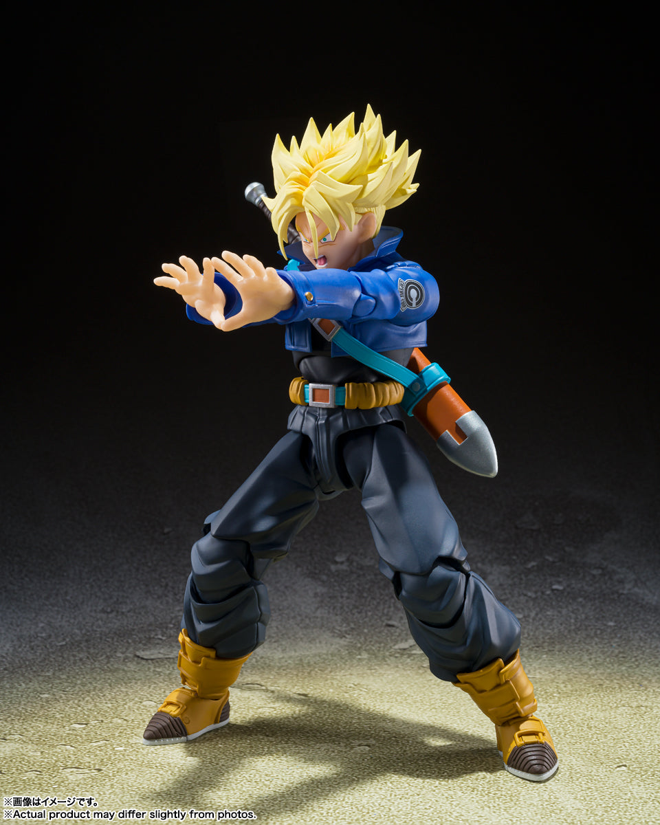 PRE ORDER – S.H.FIGUARTS DRAGON BALL Z - SUPER SAIYAN TRUNKS THE BOY FROM THE FUTURE