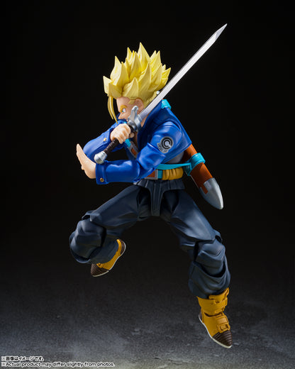 PRE ORDER – S.H.FIGUARTS DRAGON BALL Z - SUPER SAIYAN TRUNKS THE BOY FROM THE FUTURE