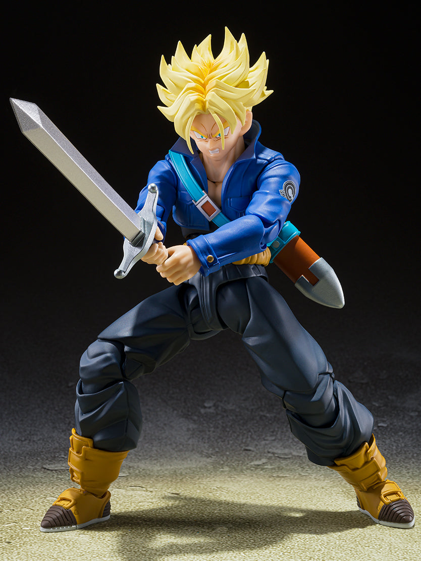 PRE ORDER – S.H.FIGUARTS DRAGON BALL Z - SUPER SAIYAN TRUNKS THE BOY FROM THE FUTURE