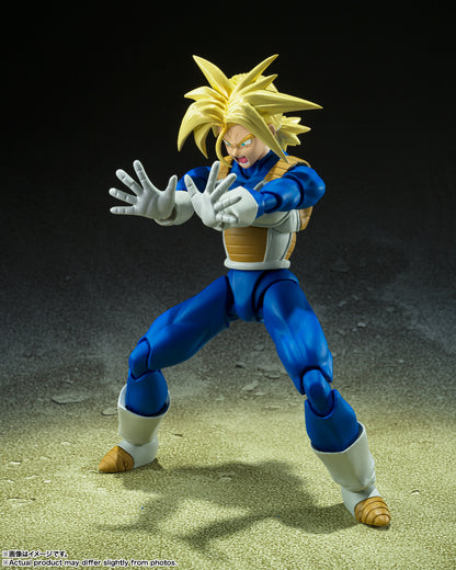 BACK ORDER – S.H.FIGUARTS DRAGON BALL - SUPER SAIYAN TRUNKS - INFINITE LATENT SUPER POWER