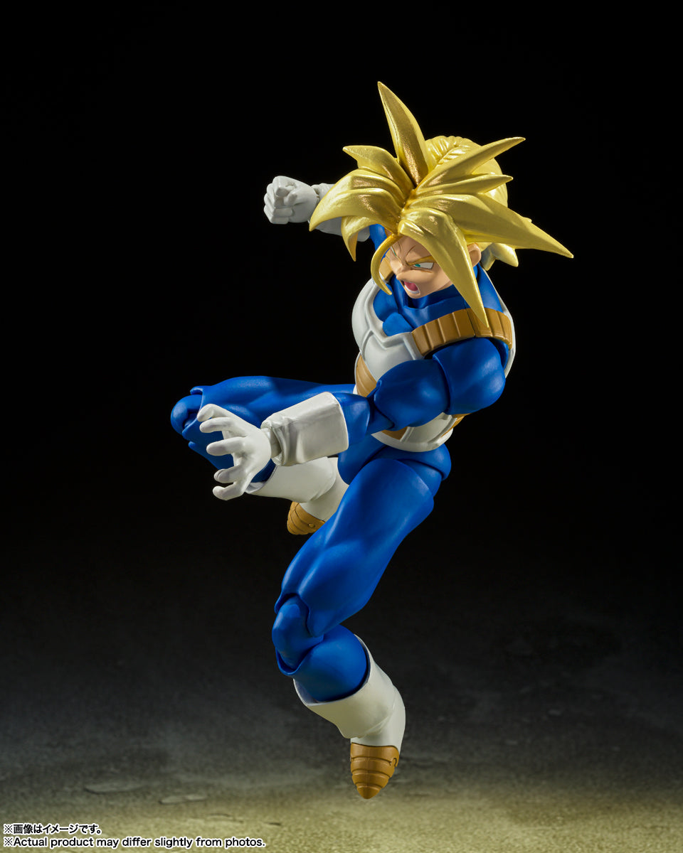 BACK ORDER – S.H.FIGUARTS DRAGON BALL - SUPER SAIYAN TRUNKS - INFINITE LATENT SUPER POWER