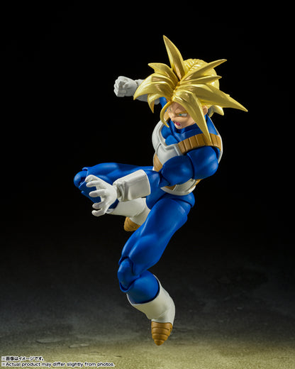 BACK ORDER – S.H.FIGUARTS DRAGON BALL - SUPER SAIYAN TRUNKS - INFINITE LATENT SUPER POWER