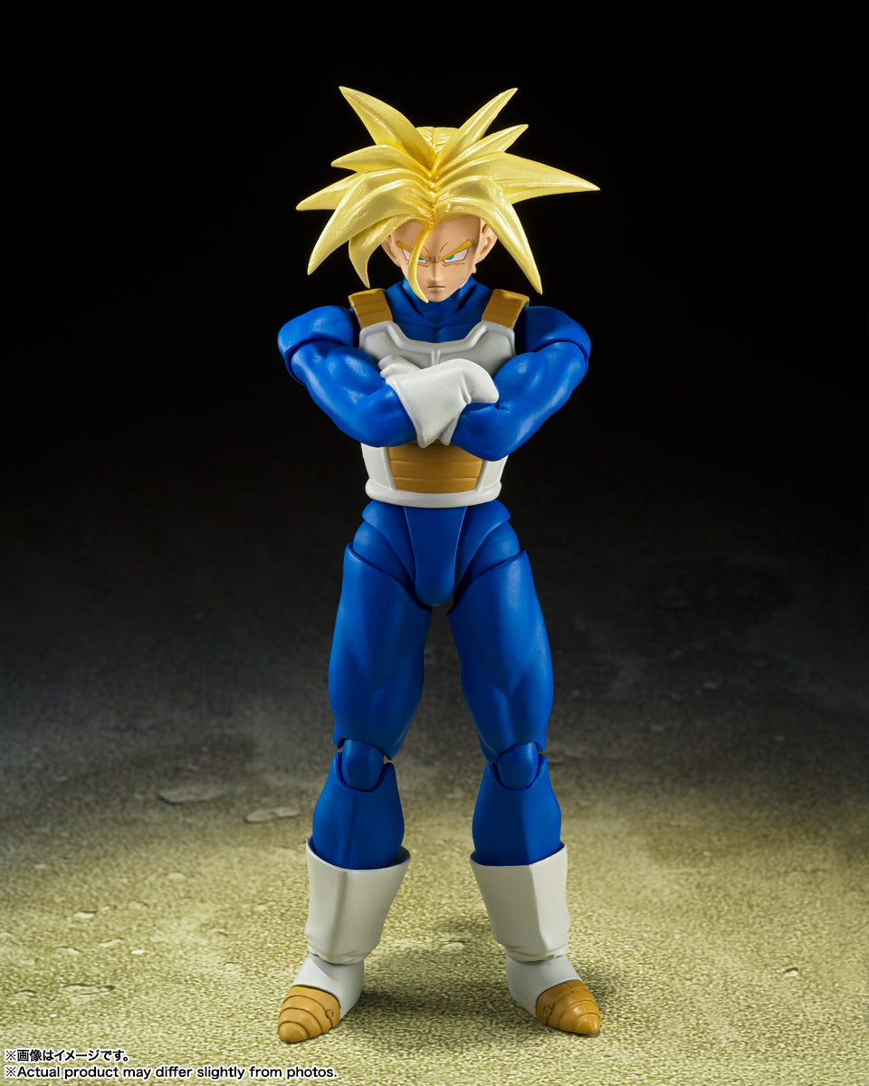 BACK ORDER – S.H.FIGUARTS DRAGON BALL - SUPER SAIYAN TRUNKS - INFINITE LATENT SUPER POWER