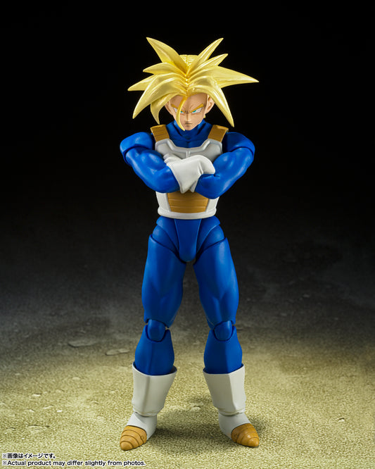 BACK ORDER – S.H.FIGUARTS DRAGON BALL - SUPER SAIYAN TRUNKS - INFINITE LATENT SUPER POWER