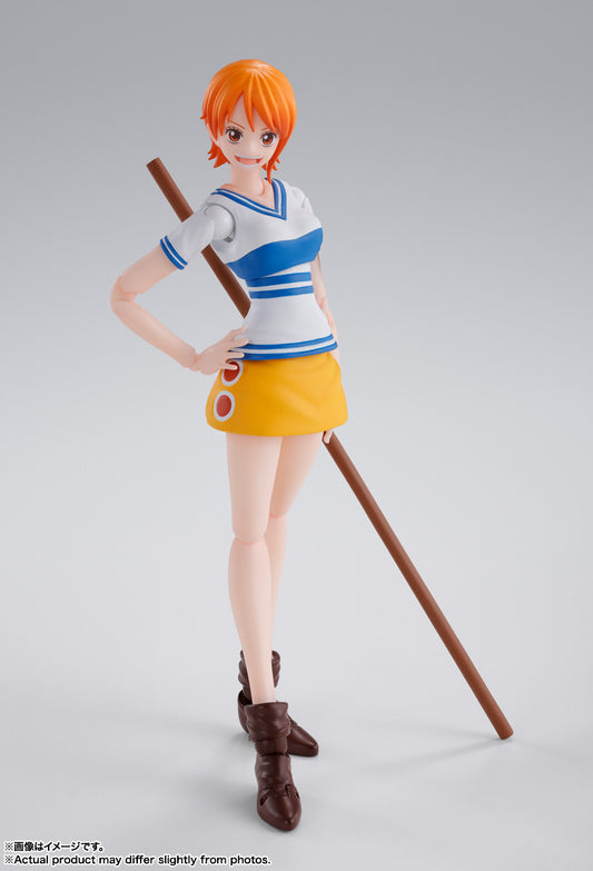 PRE ORDER – S.H.FIGUARTS ONE PIECE - NAMI - ROMANCE DAWN