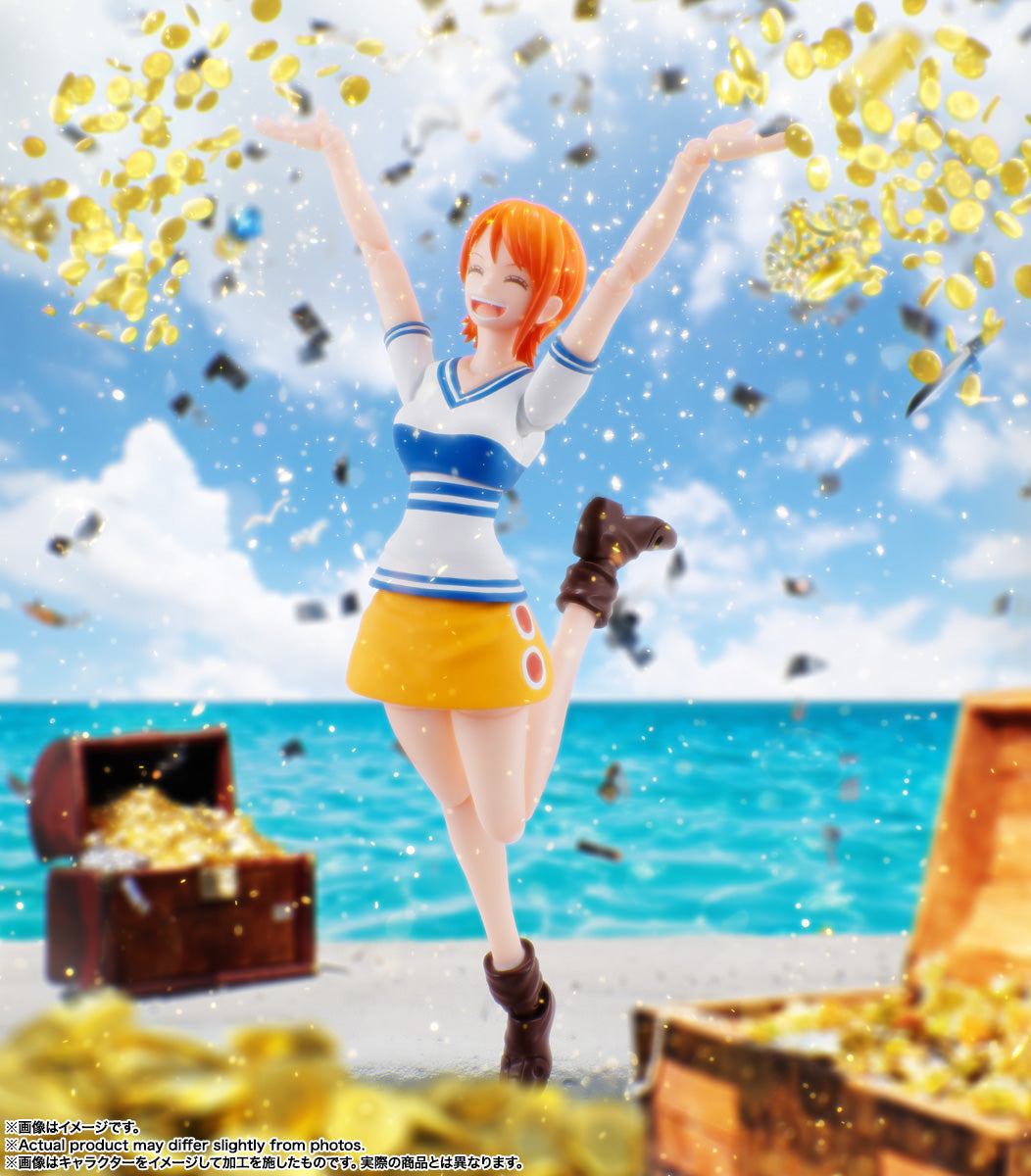 PRE ORDER – S.H.FIGUARTS ONE PIECE - NAMI - ROMANCE DAWN