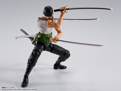 BACK ORDER – S.H.FIGUARTS ONE PIECE - RORONOA ZORO - ROMANCE DAWN