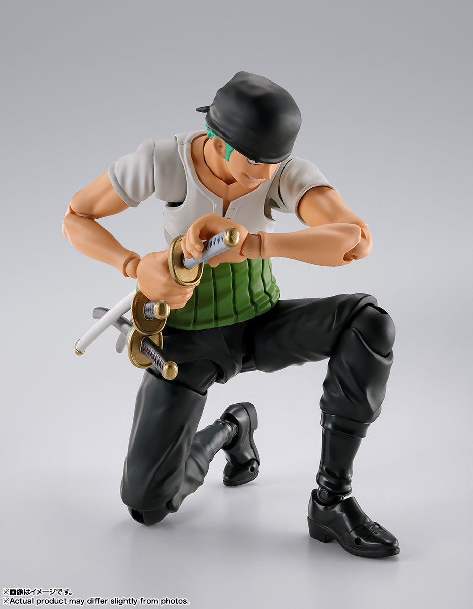 BACK ORDER – S.H.FIGUARTS ONE PIECE - RORONOA ZORO - ROMANCE DAWN