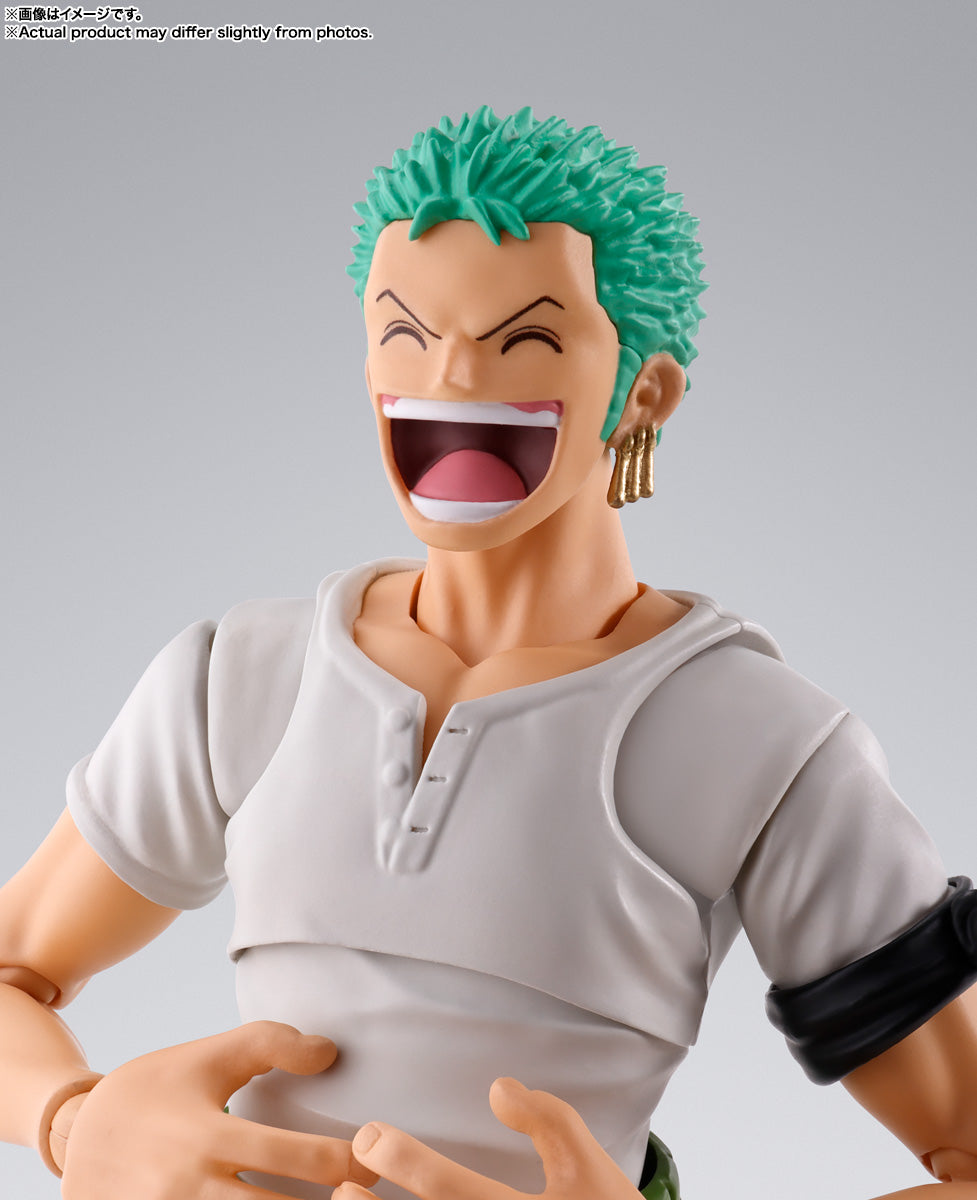 BACK ORDER – S.H.FIGUARTS ONE PIECE - RORONOA ZORO - ROMANCE DAWN