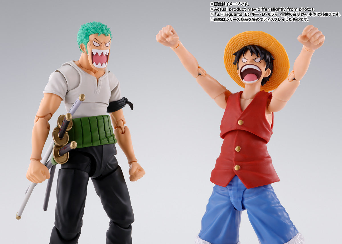 BACK ORDER – S.H.FIGUARTS ONE PIECE - RORONOA ZORO - ROMANCE DAWN