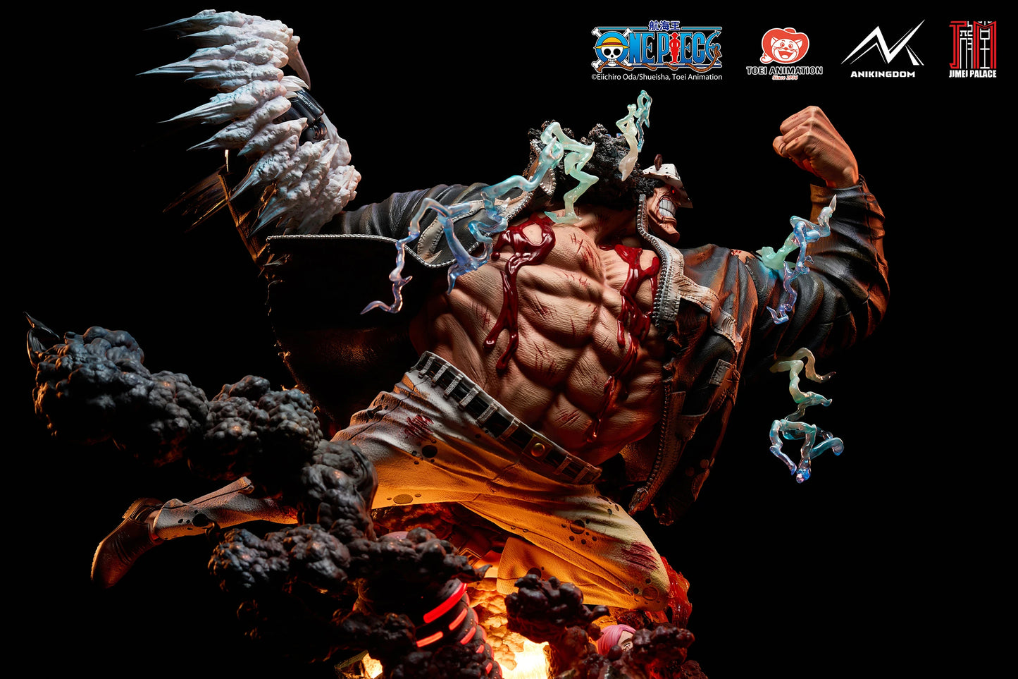 PRE ORDER – JIMEI PALACE X ANIKINGDOM 1/6 54CM ONE PIECE BARTHOLOMEW KUMA STATUE AK-200594