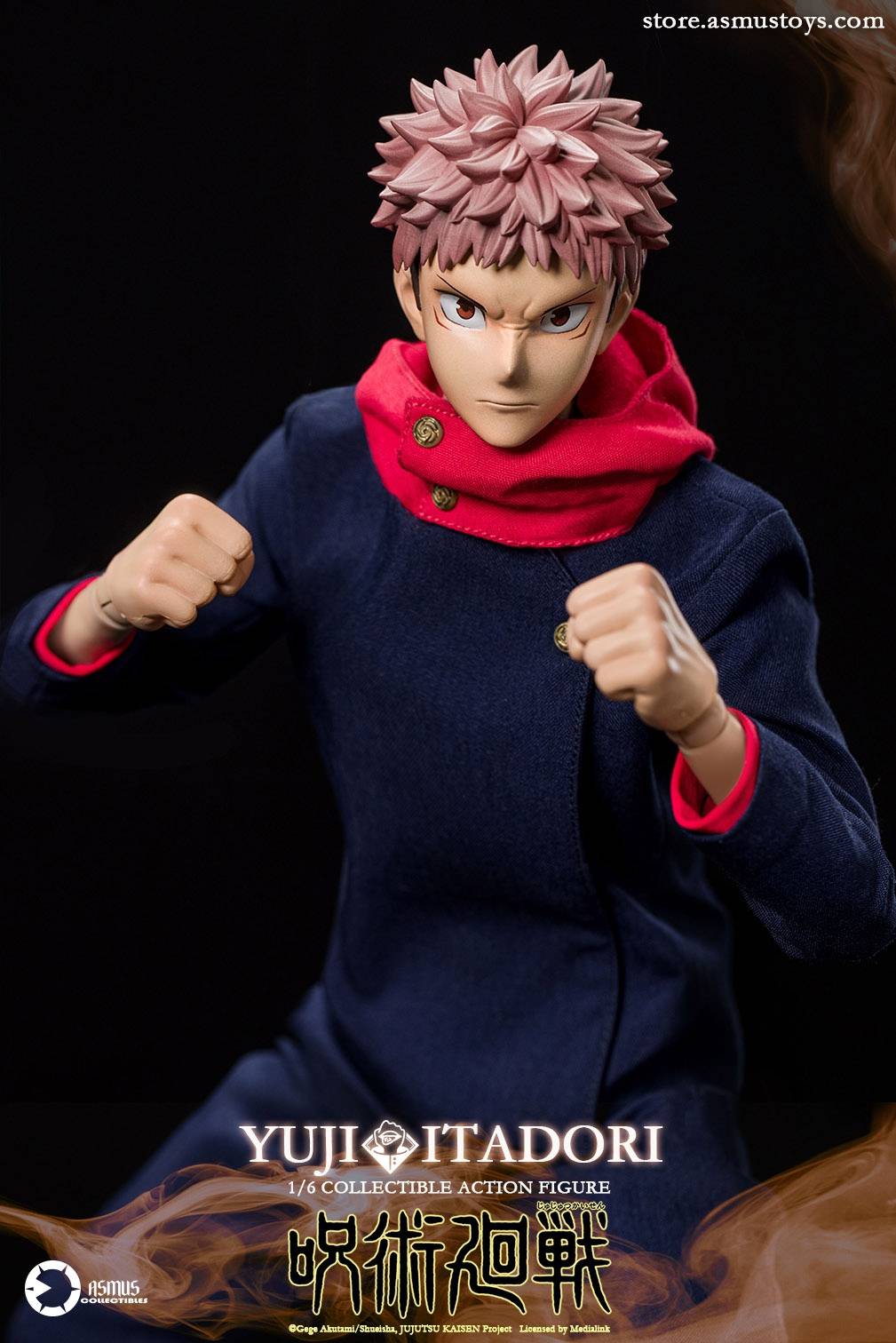 PRE ORDER – 1/6 JUJUTSU KAISEN YUJI ITADORI ACTION FIGURE REISSUE RERUN JJKS02A