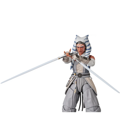 PRE ORDER – MEDICOM TOY - MAFEX STAR WARS - AHSOKA TANO WHITE COSTUME