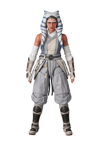 PRE ORDER – MEDICOM TOY - MAFEX STAR WARS - AHSOKA TANO WHITE COSTUME
